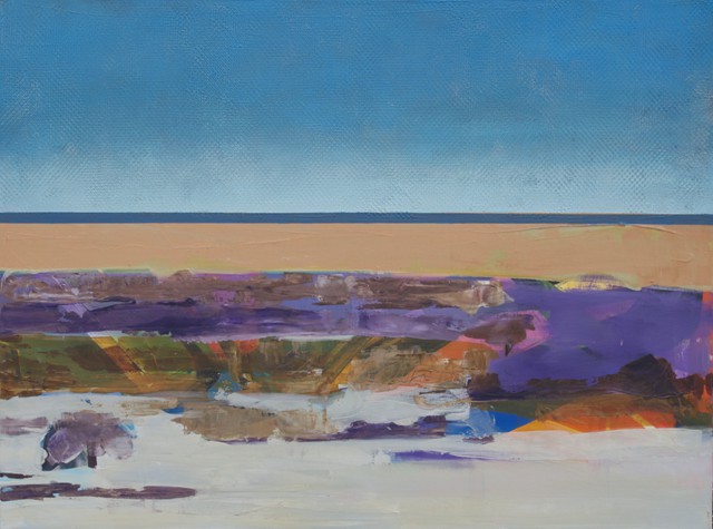 Salton Sea 28 30x40 Inches Acrylic On Canvas  